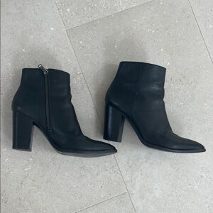 All Saints Black Heeled Boots